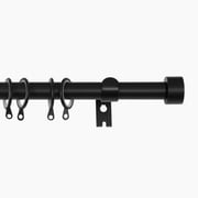 Jaylon Adjustable Curtain Rod with Rings