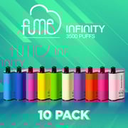 Fume Infinity Disposable Vape 3500 Puffs - 10 Pack