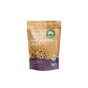 Organic <br> Roasted Salted Macadamia Nuts