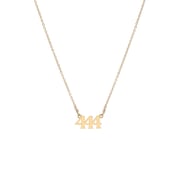 444 Angel Number Necklace