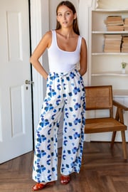 Sharon Pants - Salt Flowers Linen