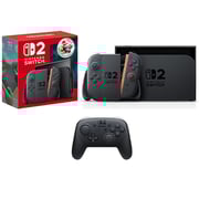 Nintendo Switch 2 Mario Kart World Bundle + Nintendo Switch 2 Pro Controller - Nintendo Switch 2 Console - Includes Nintendo Switch 2 Pro Controller