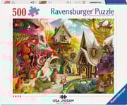Jigsaw Puzzle USA Jigsaw Nationals: Home Sweet Home - 500 Pieces Puzzle