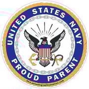 United States Navy Proud Parent - Decal