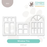 Simon Says Stamp Window Trio Wafer Dies 1401sd