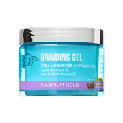 KISS Colors & Care Braiding Gel, Maximum Hold, 6 oz.