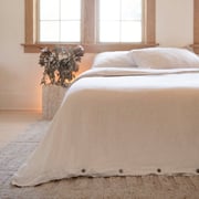 Smooth Linen Duvet Cover (Ready to Ship)
