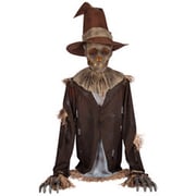 Red Shed 6 ft. Scarecrow Halloween Animatronic