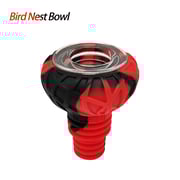 14mm 18mm Bird Nest Silicone Glass Bowl