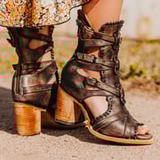 Brave - Black Distressed