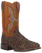 Product Name:  Dan Post Men's Dorsal Sea Bass Exotic Western Boots - Broad Square Toe