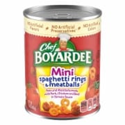 Chef Boyardee Mini Spaghetti Rings And Meatballs, 15 OZ