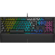 K60 RGB PRO SE Mechanical Gaming Keyboard — 100% CHERRY MV Mechanical Keyswitches — Black