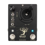 Walrus Audio Melee: Wall of Noise Distortion + Reverb Guitar Effect Pedal Black