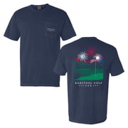 Barstool Golf Fireworks Pocket Tee