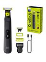 OneBlade Pro 360 Beard Trimmer for Face & Body with 20-in-1 Adjustable Comb, Travel Pouch & extra 360 blade - Trim, Edge, Shave, QP6542/15