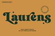 Laurens - Soft Display Serif Font