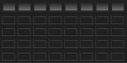 Ideal Door® Traditional 16' x 8' Black Insulated Garage Door with Windows (R-Value 6.5)