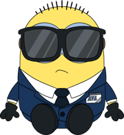Suit Minion Plush (9in)
