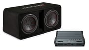 Kicker Dual 10" Subwoofer Bass Package - PPAUDC16