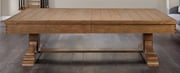 Dallas 8 Foot Pool Table Pine Antique Honey - Dining Top Only