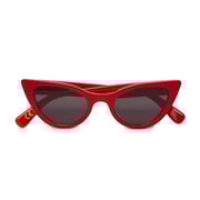 RED MYKONOS CAT EYE SUNGLASSES