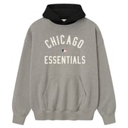 Men's Chicago White Sox Fear of God x MLB Warm Heather Gray/Black Sport Fit Hoodie