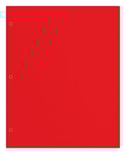 Office Depot® Brand 2-Pocket School-Grade Paper Folder, Letter Size, Red