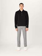 The Easy Zip Sweatshirt || Navy | Organic Cotton