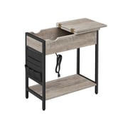 Sofa Side Table with Power Outlet
