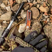 TWITCH II - DROP POINT, SATIN, WOOD HANDLE