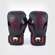 Venum Elite Evo Boxing Gloves - Navy/Black/Red