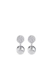 Embossed Logo Earrings
