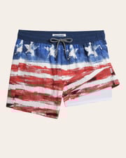 Patriot Pop  Liner Patriot Swim Shorts