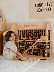 Toy Car Garage Storage