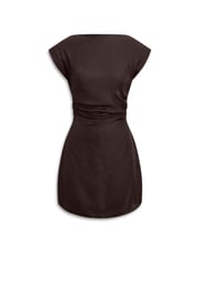 SILK JACQUARD MINI - ESPRESSO