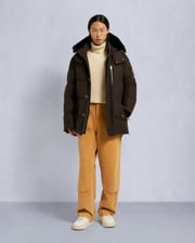 ORIGINAL 3Q NEOSHEAR JACKET-ESPRESSO/BLACK