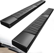 YITAMOTOR 6 inches Running Boards Compatible with 2019-2025 Dodge Ram 1500 Quad Cab/Extended Cab New Body Style Side Step Nerf Bars (Exclude 19-24 Ram Classic), Dark Black 