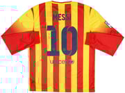 2013-15 Barcelona Away L/S Shirt Messi #10 - 7/10 - (L)