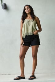 Too Good High Rise Denim Short--BOHO-1852
