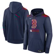 Men's Boston Red Sox Nike Navy Authentic Collection Performance Pullover Hoodie