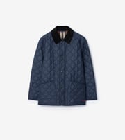 Quilted Nylon Jacket in Navy - Men | Burberry® Official