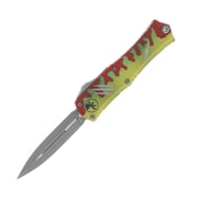 Microtech SMKW Exclusive Hera II Mini D/E Apocalyptic Standard Jurassic Signature Series AUMT1702M10APSMKJPS