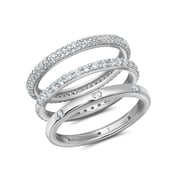 Eternal Stacking Ring in Platinum