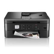 Brother MFC-J1010DW Wireless Color Inkjet All-in-One Printer with Mobile Device and Duplex Printing with Refresh Subscription Free Trial