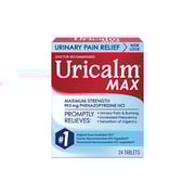Uricalm Maximum Strength Urinary Pain Relief Tablets, 24 CT
