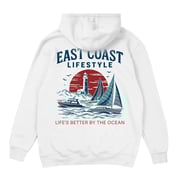 Summer Sailing Hoodie - White