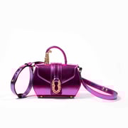 Crossbody Leather Bag DIAMOND Mini by MARCO Atelier