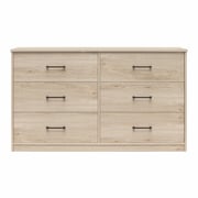 Easy Build Pearce Wide 6 Drawer Dresser with Interlocking SwitchLock™ System