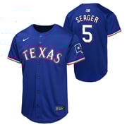 Youth Corey Seager Texas Rangers NIKE Royal Blue Alternate Limited Replica Jersey